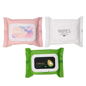 UENO OEM Factory Customized Eco Biodegradable Eco friendly Daily Organic Naturally Wet Makeup Remover Cleansing Lady Face Wipes