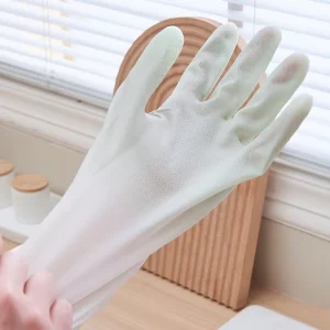 UPRefine Brand PVC Food Grade Eco Friendly Durable Reusable Waterproof Non Slip Medium Thickness Household Gloves
