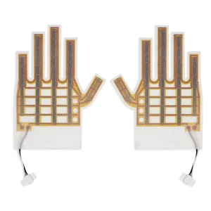 USB Rechargeable Graphene Heated Gloves 3s Fast Warm 3 Temp Levels Touchscreen Washable Hand Warmer for Winter Outdoor