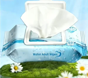 Ultra Gentle Hypoallergenic Adult Wipes Soft Fragrance Wet Wipes Pack of 60pcs