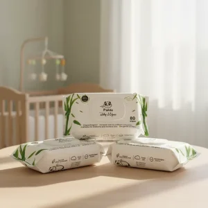 Ultra Pure Water Baby Wipes Fragrance Free Disposable Cleaning Wipes for Baby Travel Pack