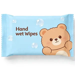 Ultra Soft Baby Hand and Mouth Cleansing Wipes Eco friendly Biodegradable Fabric Flushable Family Pack
