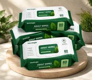 Ultra Soft Disposable Wipes for Nursing Gentle Body Cleansing Incontinence Care Hypoallergenic Skin Friendly Antiseptic Use OEM