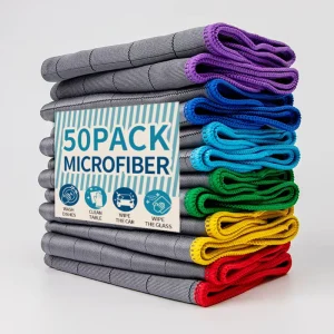 Ultra fine Fiber Kitchen Oil Absorbing Cleaning Cloth Multifunctional Household Dishwashing Cloth