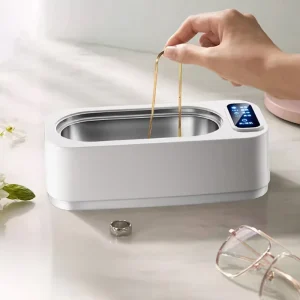 Ultrasonic Cleaner Mini Portable Washing Machine Ultrasound Bath Sonic Cleaning Device for Glasses Jewellery Home Appliances