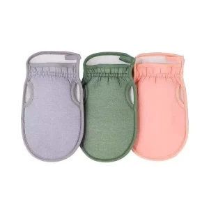 Unisex Strong Mud Remover Pain Free Exfoliating Bath Glove Household Bath Mitt for Men and Women