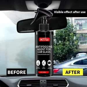 Universal Auto Glass Anti Fog Spray pH Neutral Environment Friendly 120ml Defogger