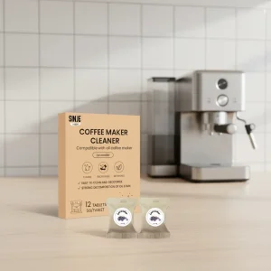 Universal Eco friendly Coffee Machine Descaler Professional Fast acting Effervescent Tablets Deep Stain Removal