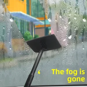 Upgraded Detachable Plastic Car Glass Wiper Autumn Winter Window Defogging Interior Dust Removal Car Wash Brush Window Cleaner