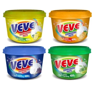 VEVE Eco Friendly Disposable Dishwashing Paste with Lavender & Lemon Scent Solid Kitchen Detergent
