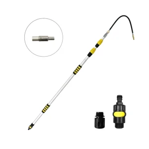 VITOP WP TG3202 Gutter Cleaning Tools From Ground 3.2m Aluminum Gutter Cleaner Adjustable Water Flow Modes Push Button Switch