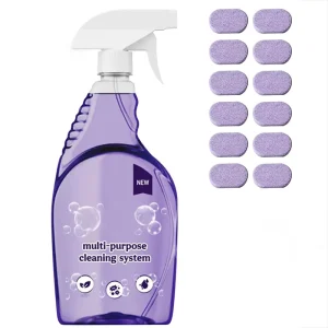 Versatile Multi purpose Cleaning Tablets Fast Dissolve Remove Stubborn Stains Home Appliance Surface Cleaner