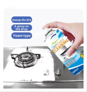 WHJJ Multipurpose Quick Cleaning Aerosol Spray Foam Kitchen Cleaner Detergent for Oil Stain Removal
