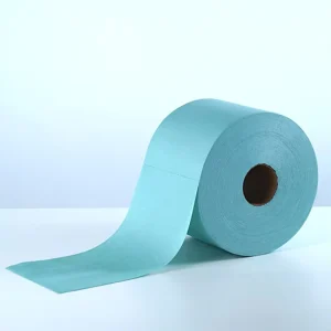 WIPESTAR Eco Friendly Green Spunlace Nonwoven Wipes 68gsm Industrial Cleaning Low Lint High Absorbency 20*38cm 500Pcs Wiping