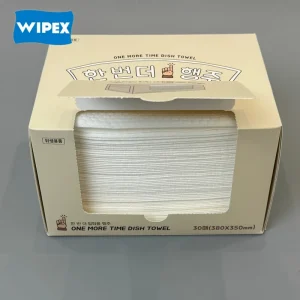 WIPEX Reusable Disposable Dish Towels Embossed Absorbent Kitchen Cleaning Wipes Multi-Use Lint-Free Cloths for Washing Dishes