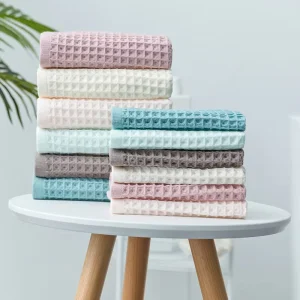 Waffle Weave Dish Cloths 13×13 Inch 100% Cotton Kitchen Towels for Washing Dishes