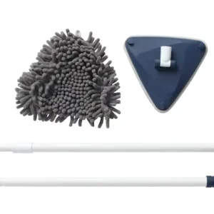 Wall Mop Cleaner with Long Handle Wall Washer Mop Cleaning Tool for Cleaning Walls Baseboard Ceiling Window Floor