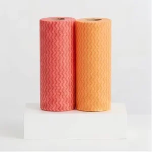 Washable Reusable Kitchen Towels Roll Heavy Duty Eco-Friendly Lazy Cleaning Cloths for Dish & Household Cleaning