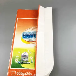 Washing Powder Packaging Bag Plastic Large Laundry Soap Powder Bag Lemon Fresh Big Detergent Powder pp Woven Sack