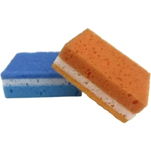Water Absorption Dishes Cookware Sink Scrub Pad Non Scratch Double sided Kitchen Sponges