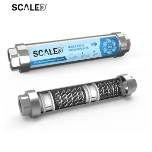 Water Descaler Scale Remover Salt Free No Electricity No Magnet 10 Year Lifespan for Home Aquaculture Greenhouse