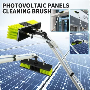 Water Fed Pole Kit Window Washing Equipment Kit Glass Solar Panel Cleaning Brush Telescopic Cleaning Tool