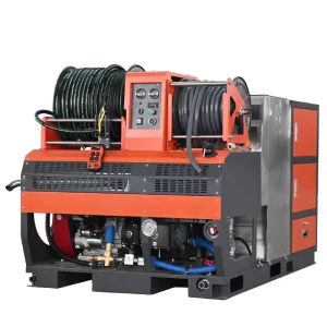 Water Jet Sewer High Pressure 300 Bar 40lpm Cleaning Equipment Vehicle Tube Pipeline Pipe Dredge Machine Drain Pipe Cleaner