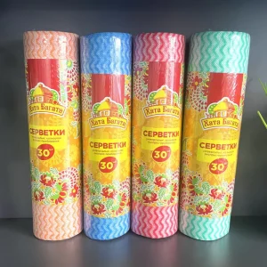 Water Ripple Disposable Lazy Cloth Extra Large Thick Wave Pattern Dishcloth Non Stick Oil Kitchen Towel Easy Clean