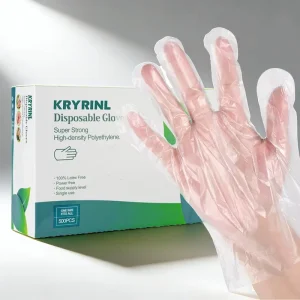 Waterproof Disposable Household Gloves Thick TPE Material for Catering Baking Pet Care Kitchen Cleaning
