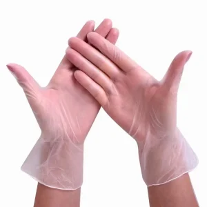 Waterproof Disposable Household Gloves Transparent Plastic Food Grade for Baking Cleaning
