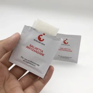 Wet Strength Paper Household Travel Sanitizing Wipes Individually Packaged Sunscreen Wipes