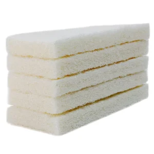 White Commercial Scrubbing Pad Scouring Sponge With Super Long-Lasting Scouring Scrub Pad