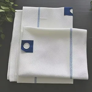 White Cotton Mop Floor Cloth 50*70cm Disposable Towels Water Absorption Dishwashing Rags Cleaning Cloth Rag Kitchen Clean