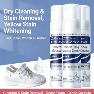 White Shoe Cleaner Magic Tool Shoe Brush Sneaker Detergent Remove Yellowing Stains Whitening