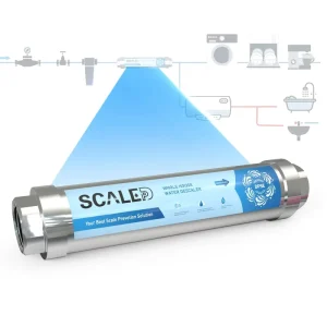 Whole House Scale Inhibition Water Softener System Machine Descaler Filter Anti Limescale Corrosion & Hard Water