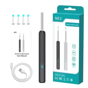 Wifi Visual Ear Spoon Mini 1080p Hd Camera 3.5mm 5mp Electric Ear Wax Removal Cleaner Personal Care Small Appliances