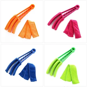 Window Blind Cleaner Duster Brush Blinds Cleaner Tools for Window Shutters Blind Air Conditioner Jalousie Dust