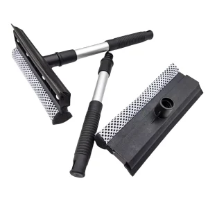 Window Cleaner Tool Car Window Squeegee with Short Handle Shower Squeegee for Shower Glass Door Telescopic Window Squeegee