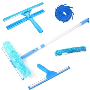 Window Squeegee Cleaner Aluminum Telescopic Pole Handle Eco Friendly Durable Multi Functional Household Cleaning Tool