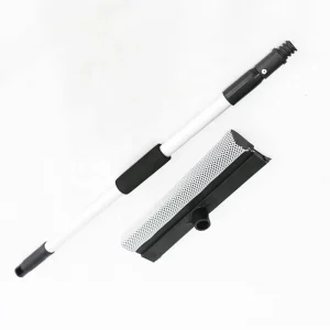 Window Washing Equipment Window Squeegee Mirror Cleaner Glass Wiper Dual Side Sponge Scrubber Rubber Blade