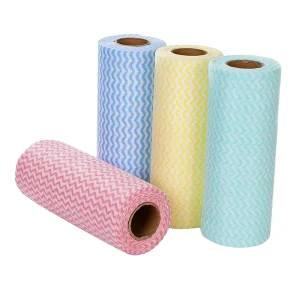 Wipex High Quality Non woven Cleaning Cloths Dish Cloths Dish Towels Disposable Cleaning Wipe Roll for Household