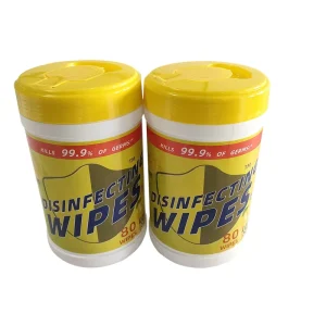 With Low Price Made in China 80pcs Wet Wipes Barrels Canister Kill Germs and Disinfection Wet Wipes
