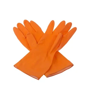 Women’s Latex Fleece lined Durable Waterproof Thickened Washing Gloves for Clothes Washing and Household Cleaning