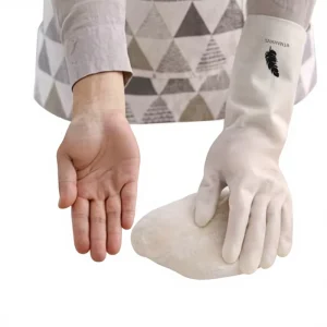 Women’s Nitrile Full Waterproof Thin Durable Washing Gloves for Kitchen Cleaning Housework Anti Oil Stain & Customizable