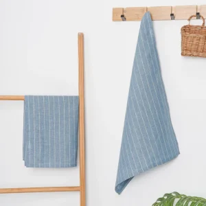 Woven Cotton and Linen Kitchen Tea Towel, OEKO-TEX and BSCI Certified, Restaurant Kitchen Dish Towel, Factory Custom-made