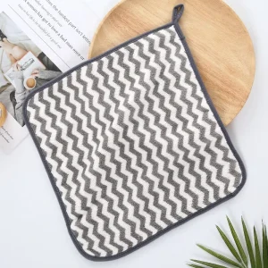 Woven Microfiber Quick-Dry Kitchen Towels Dish Cloth
