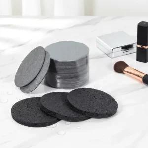 Woxin Eco Friendly Reusable Cellulose Facial Sponge Circular Compressed Wood Pulp for Spa Use Effective Scouring Pad Removal
