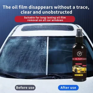 X9 100ml Plastic Car Glass Oil Film Remover Clear Smudges Boost Windshield Driving Visibility