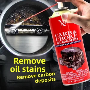 X9 Carburetor Cleaner Spray Stainless Steel 1 1 Dilution Quick Non Disassembly Degreaser for Removing Carbon Oil Sludge 3 Year