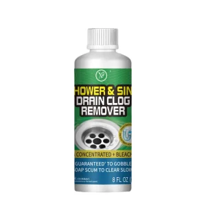 X9 Pipe Unclogger Liquid Drain Cleaner Powerful Formula 15 30% Active Ingredients Dissolves Hair Grease Grime Deodorizes
